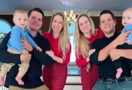 Gemelas se casan con gemelos; tienen hijos que son primos y hermanos genéticos