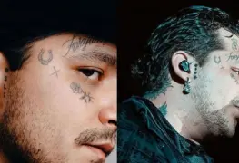 Nodal se borra el primer tatuaje de Beli