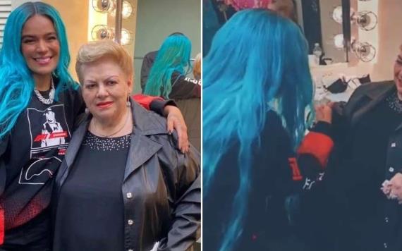 Paquita la del Barrio reacciona a la canción de Karol G y Becky G