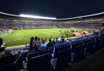 Suspenden a 4 elementos de seguridad tras disturbios en Estadio Corregidora