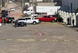 Video: Niños se refugian en cancha tras balacera, era la hora de la salida