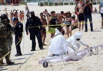 Aparecen restos humanos en Playa Gaviota Azul de Cancún