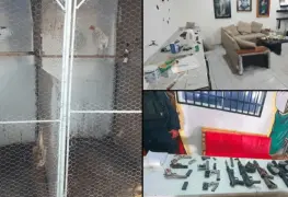 Penal de Culiacán con celdas de lujo, armas y peleas de gallos