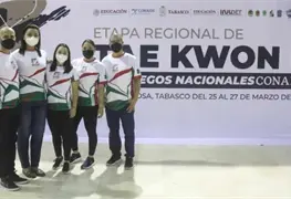 Selecci&oacute;n Tabasque&ntilde;a de Taekwondo est&aacute; lista para trascender en el Regional 2022 de los Juegos Nacionales CONADE 2022