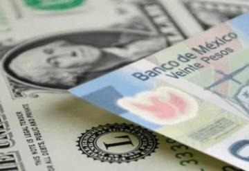 Peso se fortalece ante declive global del dólar; cotiza en 19.86 unidades