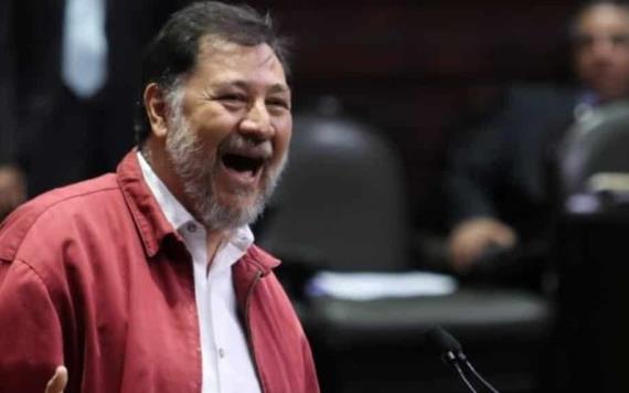 Noroña se burla de su veto en Estados Unidos por apoyar a Rusia