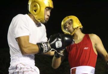 Vibró el Parque de Indeco con una función de boxeo amateur y de lucha libre organizado por Samuel "Sammy" Ventura.