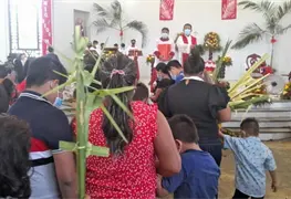 Se desborda fe en Domingo de Ramos