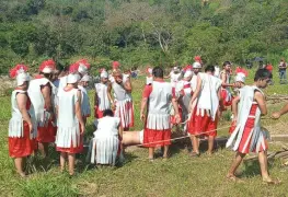 Oxolotán vive la Pasión de Cristo