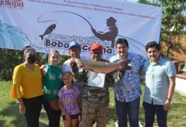 José Antonio Cárdenas ganador del 8vo. Torneo de Pesca del Bobo Escama Jalapa 2022
