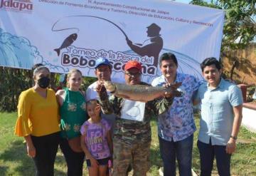 José Antonio Cárdenas ganador del 8vo. Torneo de Pesca del Bobo Escama Jalapa 2022