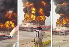 Refiner&iacute;a de Salina Cruz en estado de emergencia tras incendio