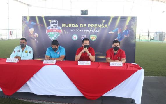 Este viernes inició la Copa Sureste de futbol 7 en Sky Dome