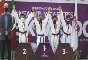Tabasco obtiene medallas de oro, plata y bronce en Campeonato Nacional Infantil y Cadetes 2022