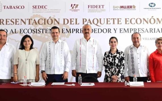 Establecen 195 MDP en incentivos para la reactivación económica empresarial de Tabasco