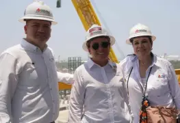 Construcción al 87%: Nahle; detallan a senadores avance de la Refinería