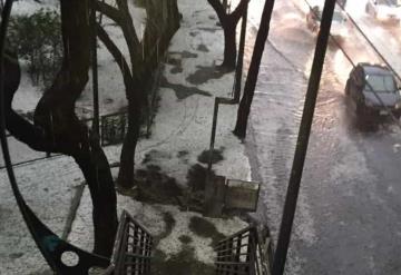 Fuertes lluvias y granizada dejan afectaciones en la CDMX y Edomex