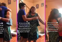 Pap&aacute; hace tierno gesto con sus hijos; se disfraza de su esposa fallecida para que abracen a su mam&aacute; este D&iacute;a de las Madres