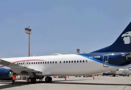 Otro incidente ocurrió entre dos aviones en momentos del aterrizaje en el AICM