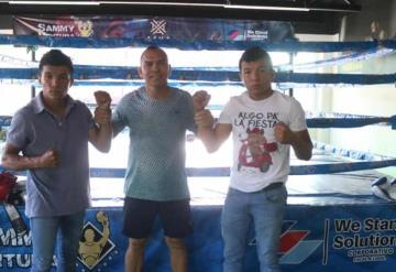 El boxeador tabasqueño Luis "Kiko" Guzmán disputará el título Nacional Gallo frente al yucateco Javier  Caballito Nic