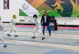 Una presea de plata y dos quintos lugares obtuvo la delegación tabasqueña de esgrima en el Campeonato Nacional 2022