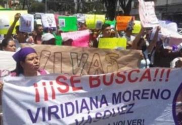 Familiares de Viridiana Moreno realizan protesta para que sea localizada