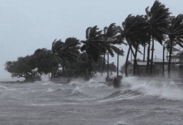 Se prevén hoy lluvias mayores a 250 mm en Oaxaca, e intensas en zonas de Chiapas, Guerrero, Tabasco y Veracruz