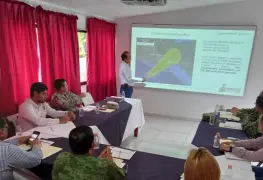 En instalaciones de la 30 Zona Militar se realizó  junta para establecer coordinación con la temporada de huracanes 2022