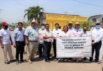 Entrega PEMEX obras de beneficio social en Jalpa de Méndez por 17.7 mdp