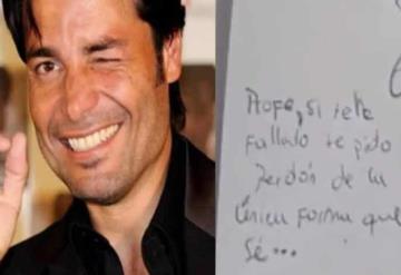 Maestro muestra cómo un alumno le pide perdón parafraseando a Chayanne