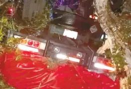 Presunto asaltante quedó prensado en un tráiler en la carretera Huimanguillo-Villa Estación Chontalpa