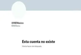 Esta es la razón del bloqueo de la cuenta de Twitter del INE