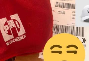 Mujer compra gorra de Mercedes por internet y le llega una del PRI
