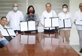 Bienestar, Sustentabilidad y Cambio Clim&aacute;tico firma convenio de colaboraci&oacute;n con cuatro alcaldes tabasque&ntilde;os