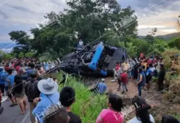 Fatal accidente sobre el tramo carretero Tila - Salto de Agua, a la altura de la localidad Belisario Domínguez