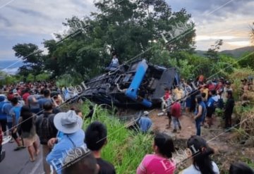 Fatal accidente sobre el tramo carretero Tila - Salto de Agua, a la altura de la localidad Belisario Domínguez