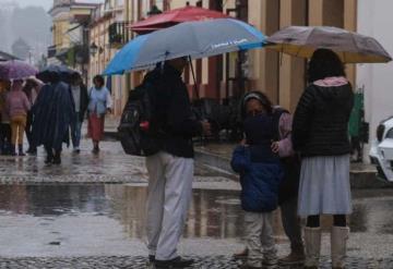 Se pronostican lluvias intensas en Oaxaca, y muy fuertes en Chiapas, Durango y Veracruz