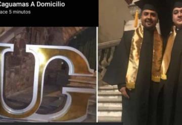 ¡Por fin licenciado! cliente felicita a joven repartidor de caguamas por graduarse de la universidad