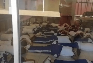 Escuela prepara a niños por si se desata balacera en Morelos