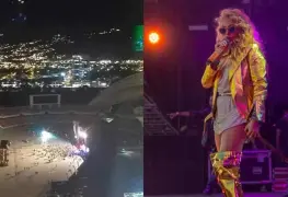 Ni con boletos regalados Paulina Rubio logra llenar concierto en Costa Rica