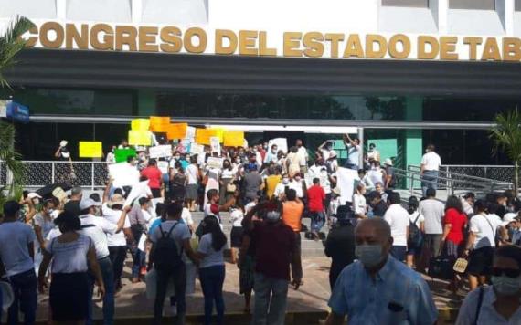 Agrupaciones civiles y religiosas aún sin acercarse a la CEDH tras manifestación en el Congreso del Estado