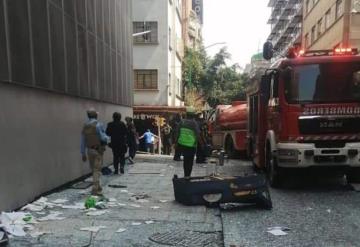 Explosión por acumulación de gas en edificio del Centro Histórico deja 7 heridos