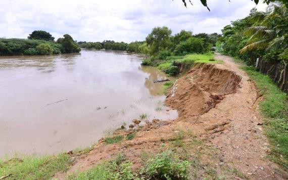 Reconstruirá Conagua, los bordos de protección en la colonia Gaviotas