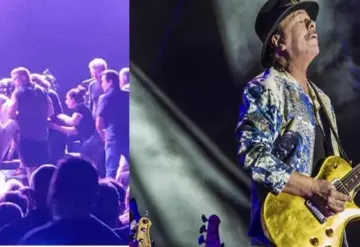 Carlos Santana se desmaya en pleno concierto en Michigan; fans piden orar por su salud