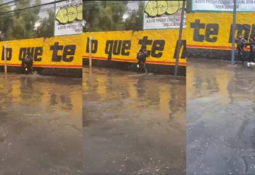 Reconocen gesto de un policía al ayudar a cruzar peatones de caballito