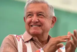 Llega AMLO a Villa de Corzo para la inauguración de Banco del Bienestar