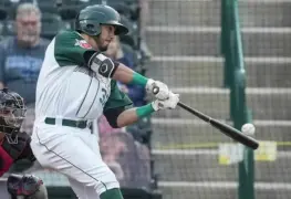 El aporreador tabasqueño Agustín "Guty" Ruiz sigue tratando de destacar con Fort Wayne Tin Caps de Clase A Avanzada