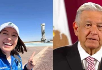 AMLO se reunirá en agosto con Katya Echazarreta, primera mexicana en ir al espacio