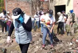 En cuarta brigada, Madres y jóvenes buscadores localizan fosa clandestina con restos óseos en Tlajomulco