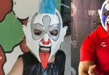 Psycho Clown obsequia máscara autografiada a niño que se vacunó disfrazado